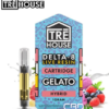TRĒ House 1g Live Resin Delta 9 Blend Cartridge | Ice Cream Cake