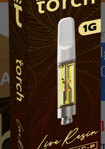 Torch 1g THCA Live Resin Blend Cartridge | London Cream Cake
