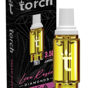 Torch 3.5g THC Live Resin Diamonds Cartridge | Blueberry Haze